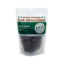Kokoa Collection Pure Cocoa Hot Chocolate, 100% [Pack of 6]