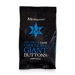 Montezuma's Organic Dark Chocolate Buttons 120g [Pack of 8]