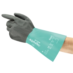 Ansell Alphatec 58-53W Glove Green/Black M
