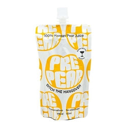 PrePear Pre-Alcohol Shingo Korean Pear Juice 120ml [Pack of 12]