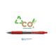 Pilot G-2 Plus Begreen Gel Ink Rollerball Medium Red (Pack of 12) PUJ163173
