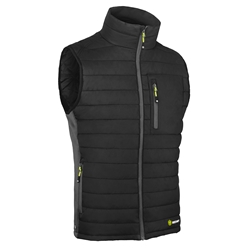 Beeswift Flex Workwear Padded Bodywarmer Black/Grey 3Xl