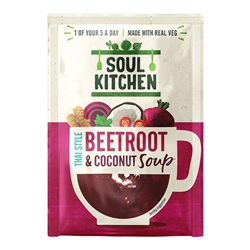 Soul Kitchen Thai Beetroot & Coconut Soup 25g [Pack of 12]