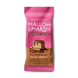 Mallow & Marsh Milk Chocolate Mocha Latte Smores Bar 44g [Pack of 14]