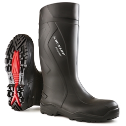Dunlop Purofort +Full Safety Wellingtons Black 10