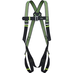 1 Point Comfort Harness Black/Green 