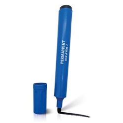 Detectable Permanent Marker Pen - Black - PK10