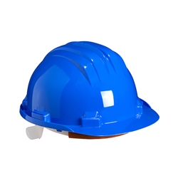 Climax Slip Harness Safety Helmet Blue 
