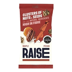 Raise Snacks Maple Pecan 35g [Pack of 12]