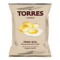 Torres Fried Egg Flavoured Crisps 125g [Pack of 17]