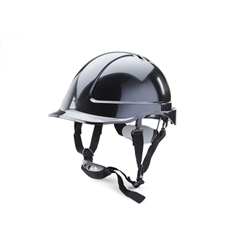 Beeswift Reduced Peak Safety Helmet Black 