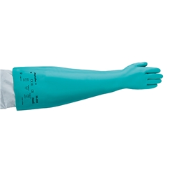 Ansell Alphatec 58-008 Gauntlet Glove Blue M