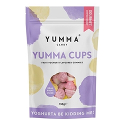 Yumma Candy Pouch Yumma Cups 138g [Pack of 7]