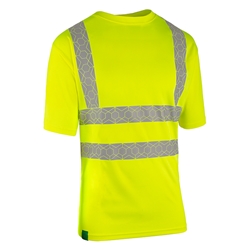 Beeswift Envirowear Hi-Vis Recyclable T-Shirt Saturn Yellow M