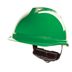 Msa V-Gard 520 Peakless Safety Helmet Green 
