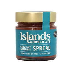 Islands Chocolate Chocolate & Hazelnut Spread, 200g [Pack of 6]