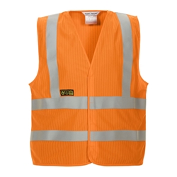 Hydrowear Mably Hi-Vis Flame Retardant Vest Orange L/Xl