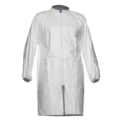 Tyvek 500 Disposable Labcoat Pl309 White L
