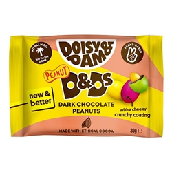 Doisy and Dam Peanut D&Ds Impulse Bag 30g [Pack of 18]