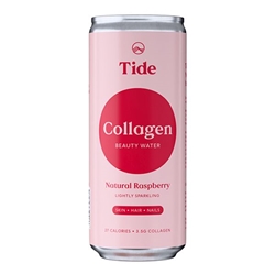 Tide Sparkling Raspberry Collagen Water 330ml [Pack of 12]