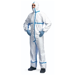 Tyvek® 600 Plus Disposable Coverall White S