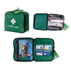 Click Medical Pact (Public Access Trauma Kit) In Bag Green 