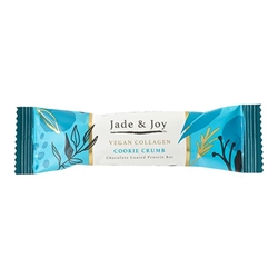 Jade & Joy Vegan Collagen Cookie Crumb Protein Bar 50g [Pack of 12]