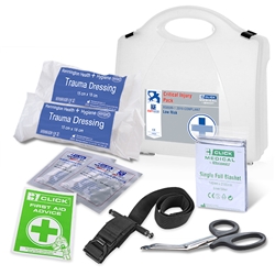 Click Medical Critical Injury Box - Low Risk Bs8599-1:2019  White 