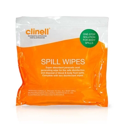 Clinell Spill Wipes White 
