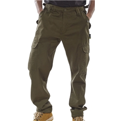 Beeswift Combat Trousers Olive Green 42