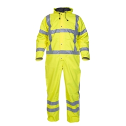 Hydrowear Ureterp Sns Hi-Vis Waterproof Coverall Saturn Yellow Xl