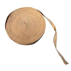 Beeswift Apron Cotton Tie Roll 1/2"X50M  Brown 