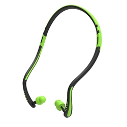 Beeswift Qed Banded Ear Plugs Green/Black 