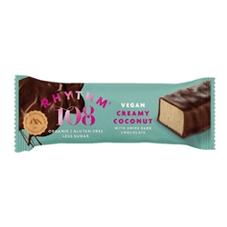 Rhythm 108 Organic Swiss Chocolate Bar - Super Coconut [Pack of 15]