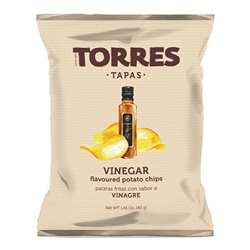Torres Vinegar Crisps 40g [Pack of 20]
