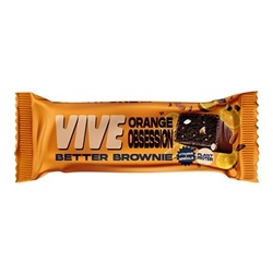 Vive Better Brownie, Orange Obsession 40g [Pack of 15]