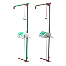 Unheated Safety Shower With Abs Closed Bowl Eye Wash