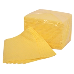 Fentex Chemical Absorbant Pads Yellow 