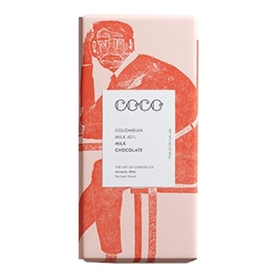 COCO Chocolatier ColoMilk 80g bar [Pack of 12]