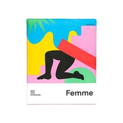 Ocelot Chocolate Femme 70g [Pack of 12]