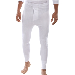 Beeswift Thermal Long John White M