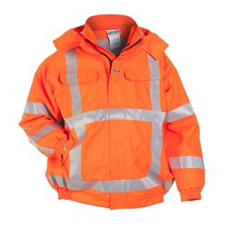 Hydrowear Moers Multi Sns Fire Retardant Hi-Vis Anti-Static Pilot Jacket Orange L