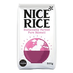 Nice Rice Pure Basmati 500g [Pack of 12]