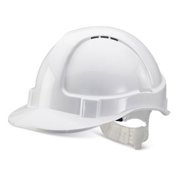 Beeswift Economy Vented Safety Helmet White 