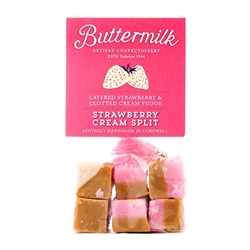 Buttermilk Grab Bag Strawberry & Cream 175g [Pack of 16]