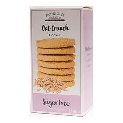 Farmhouse Biscuits Sugar Free Oat Crunch [Pack of 12]
