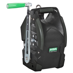 Msa Workman Winch 15M Galvanised Cable Black 15M