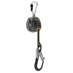 Msa V-Tec 3 Meter Personal Fall Limiter With S-Hook And Tl Carabiner Chrome 3M