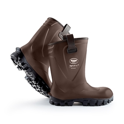 Bekina Riglite X Solid Grip Fur Full Safety Wellingtons S5 Brown 04