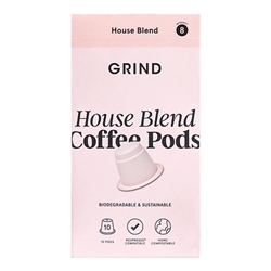 Grind Coffee Pods Refill Box Home Compostable 90g [Pack of 100]